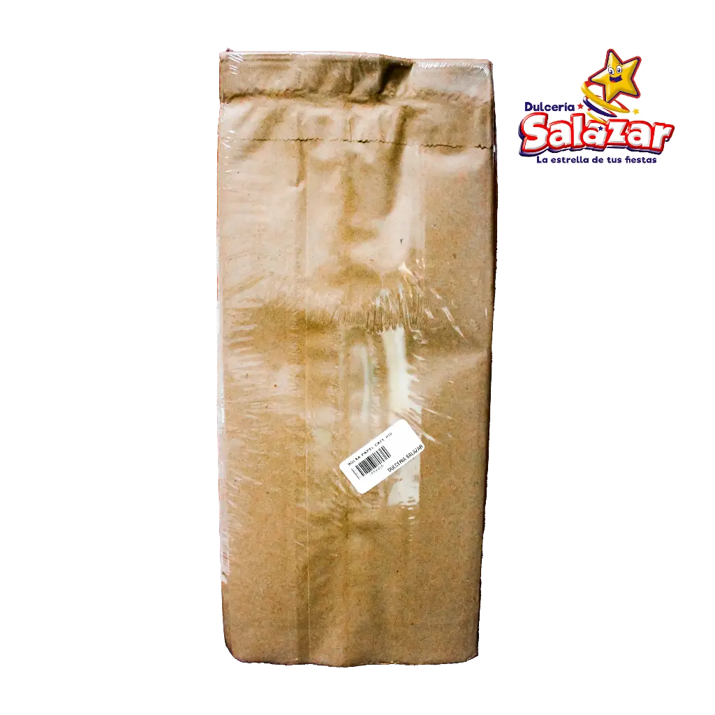 BOLSA DE PAPEL CAFE #12 -B.50PZA- "C/40/50"