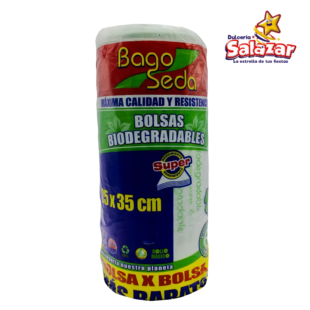 BOLSA ROLLO BAGO SEDA 25X35CM -B.1KG- "B/20/1"