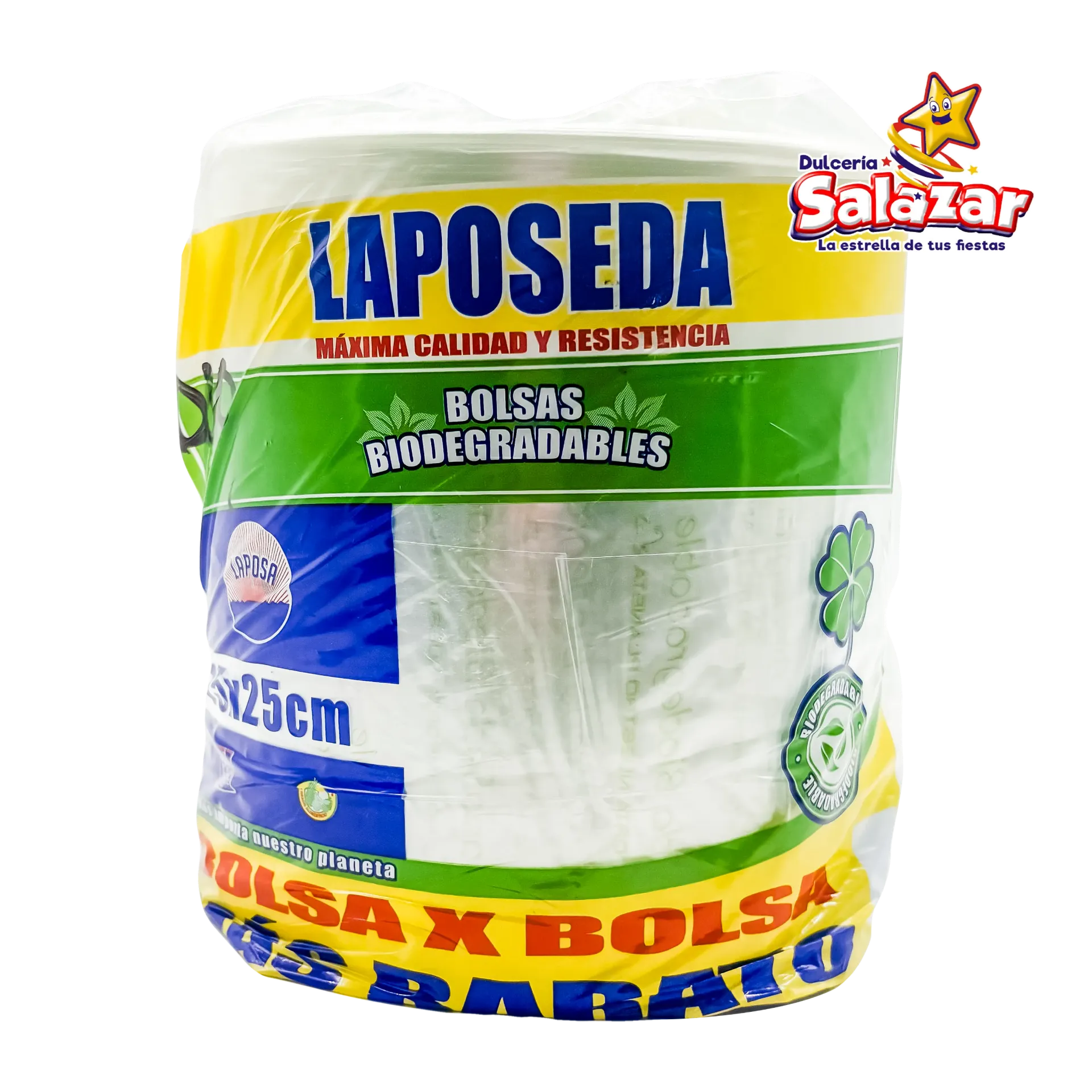 BOLSA ROLLO LAPOSEDA 15X25CM -B.1KG-