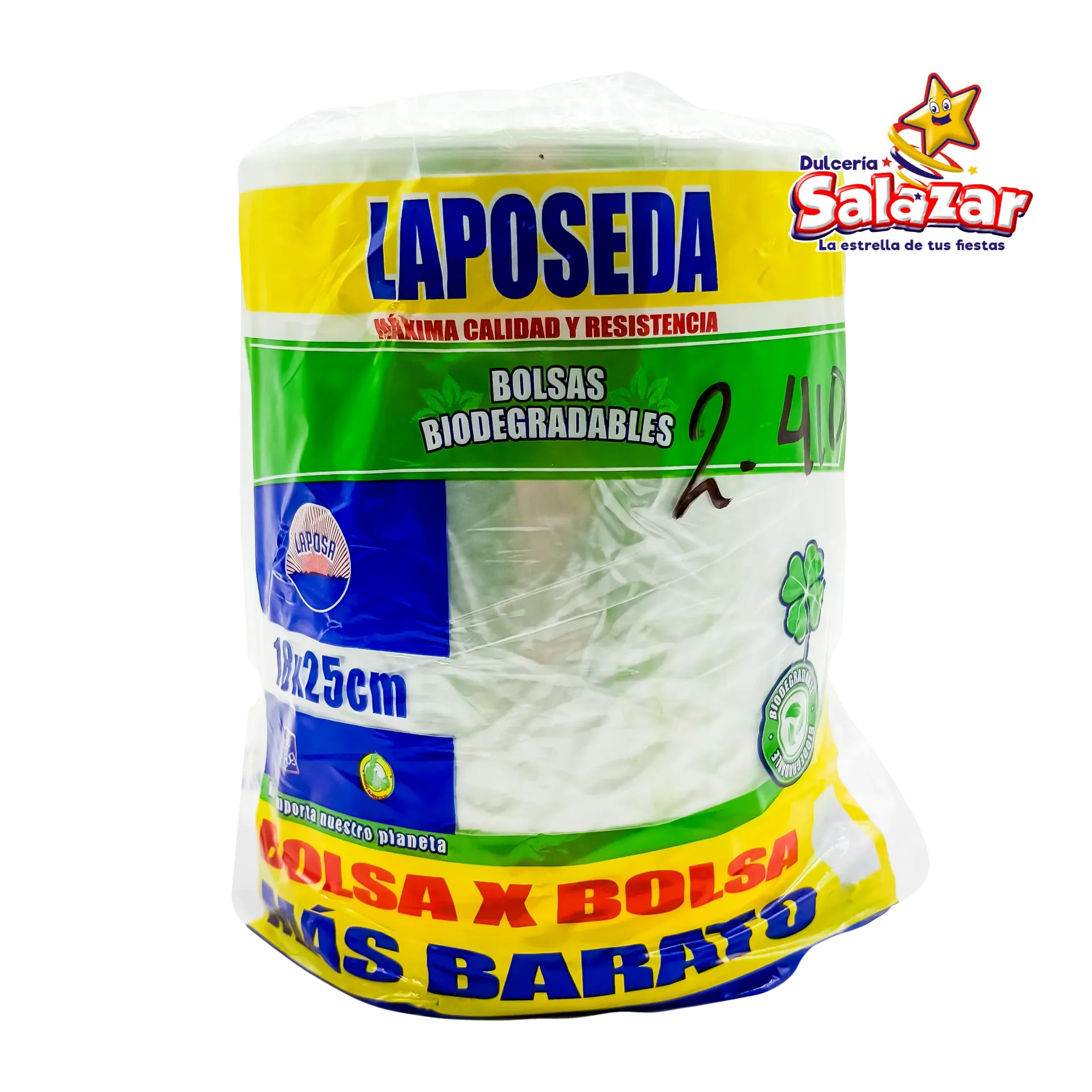 [AYA0011] BOLSA ROLLO LAPOSEDA 18X25CM -B.1KG-