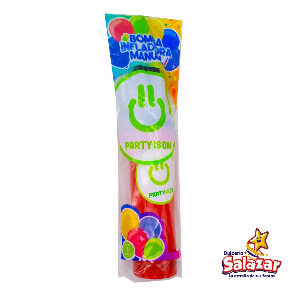 BOMBA INFLA-GLOBOS  PARTYIS ON "C/10/1"