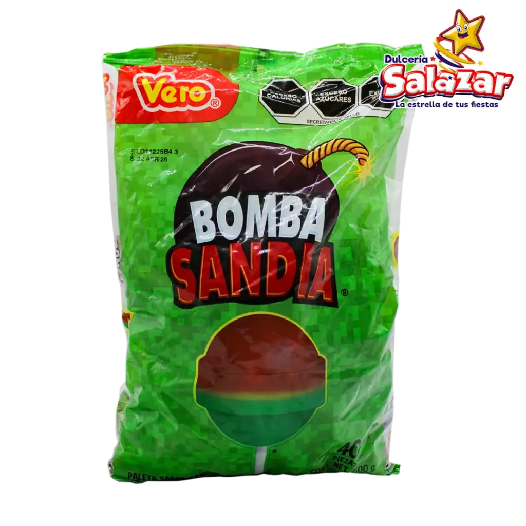 PALETA BOMBA SANDIA VERO -B.600G- "C/24/40"