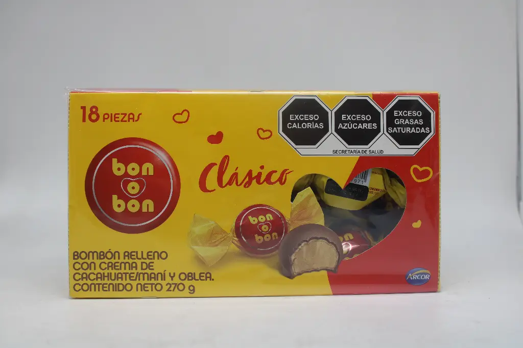 BON O BON CHOCOLATE CON LECHE -D.270G-"C/12/18"