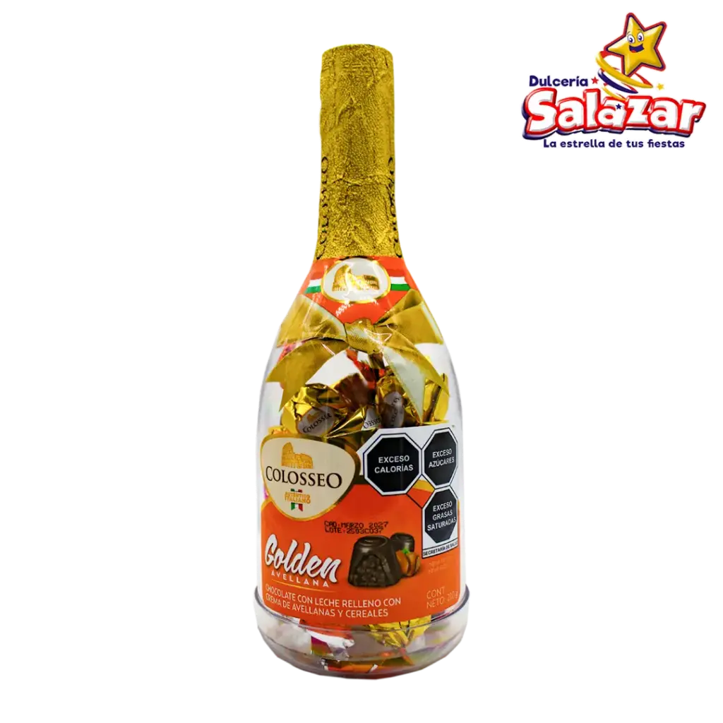 [ABA0165] BOTELLA COLOSSEO GOLDEN -B.210G- "C/12/1"