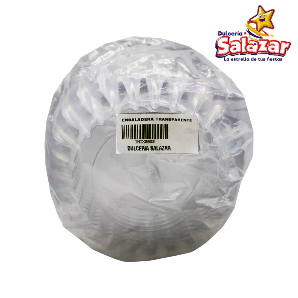 BOWL ENSALADERA TRANSPARENTE 64oz FH7-64 "C/20/10"