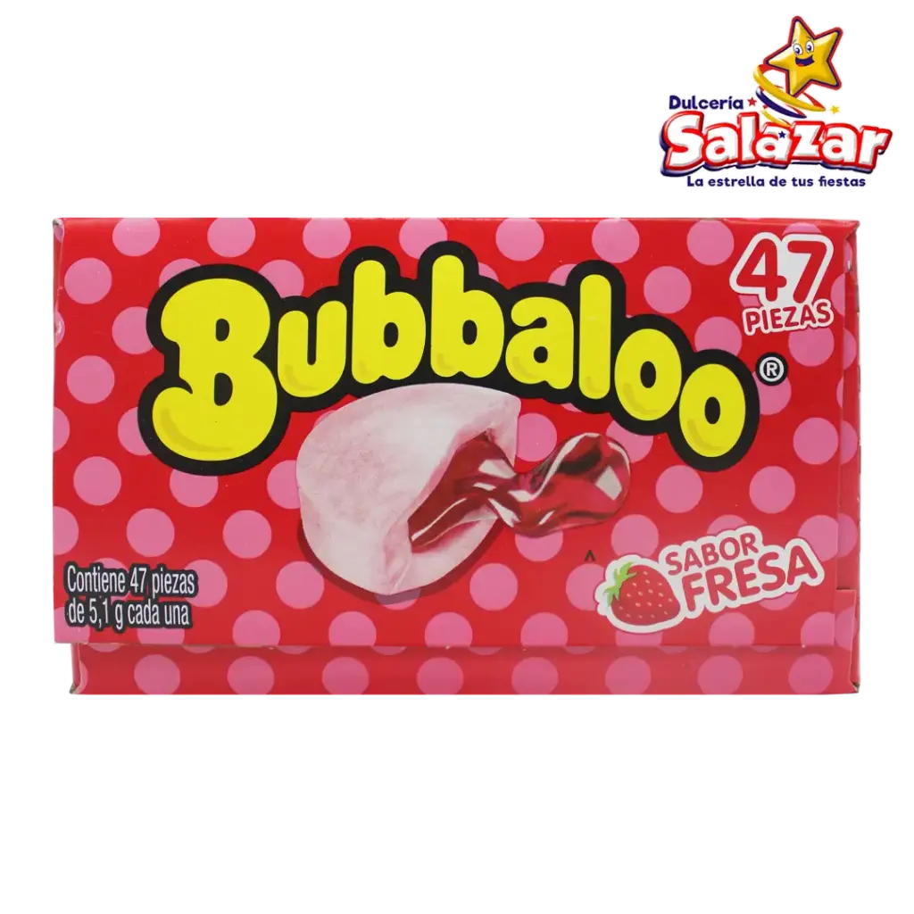 CHICLE BUBBALOO FRESA -D.239.7G- "C/32/47"