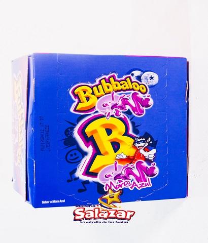 CHICLE BUBBALOO MORA AZUL -D.239.G- "C/32/47"