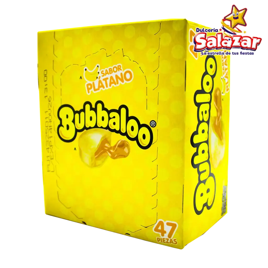 [ADA0257] CHICLE BUBBALOO PLATANO -D.239.7G- "C/32/47"