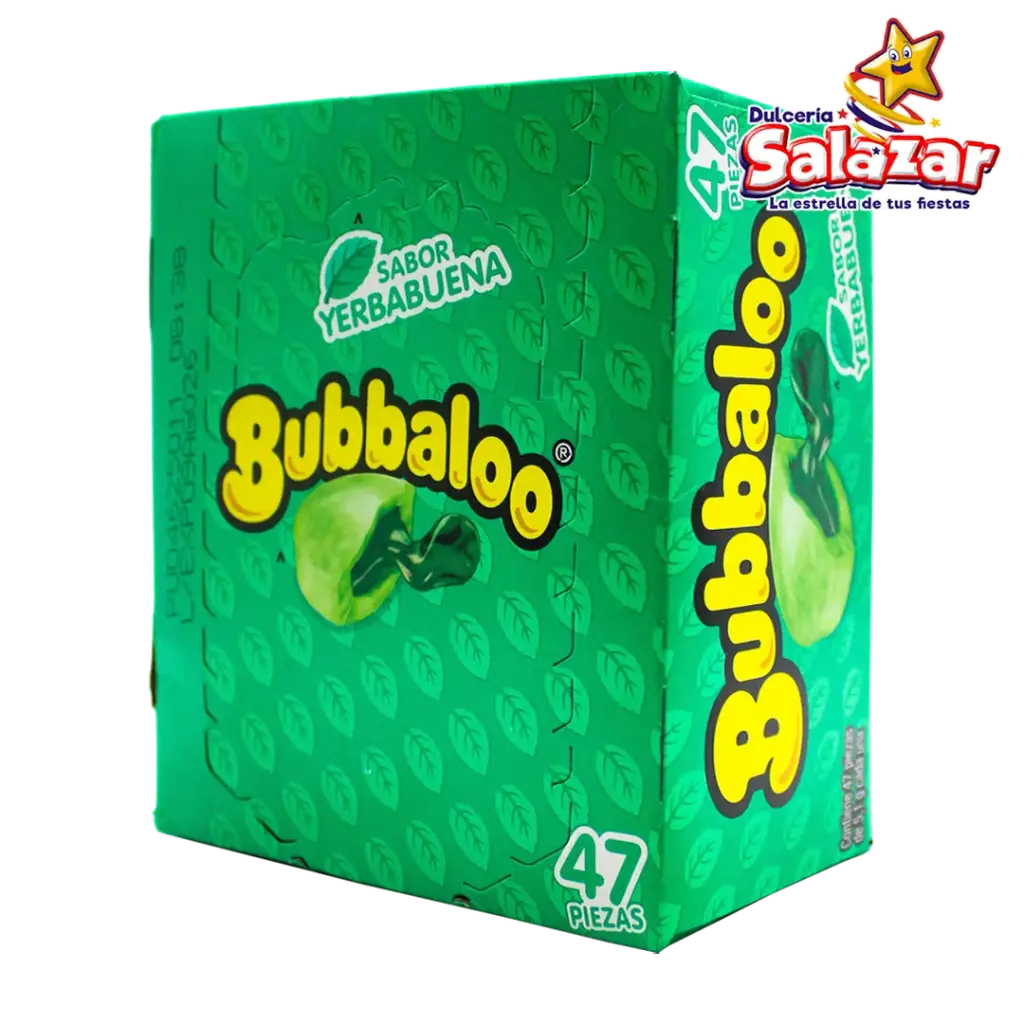 CHICLE BUBBALOO YERBABUENA -D.239.7G- "C/32/47"