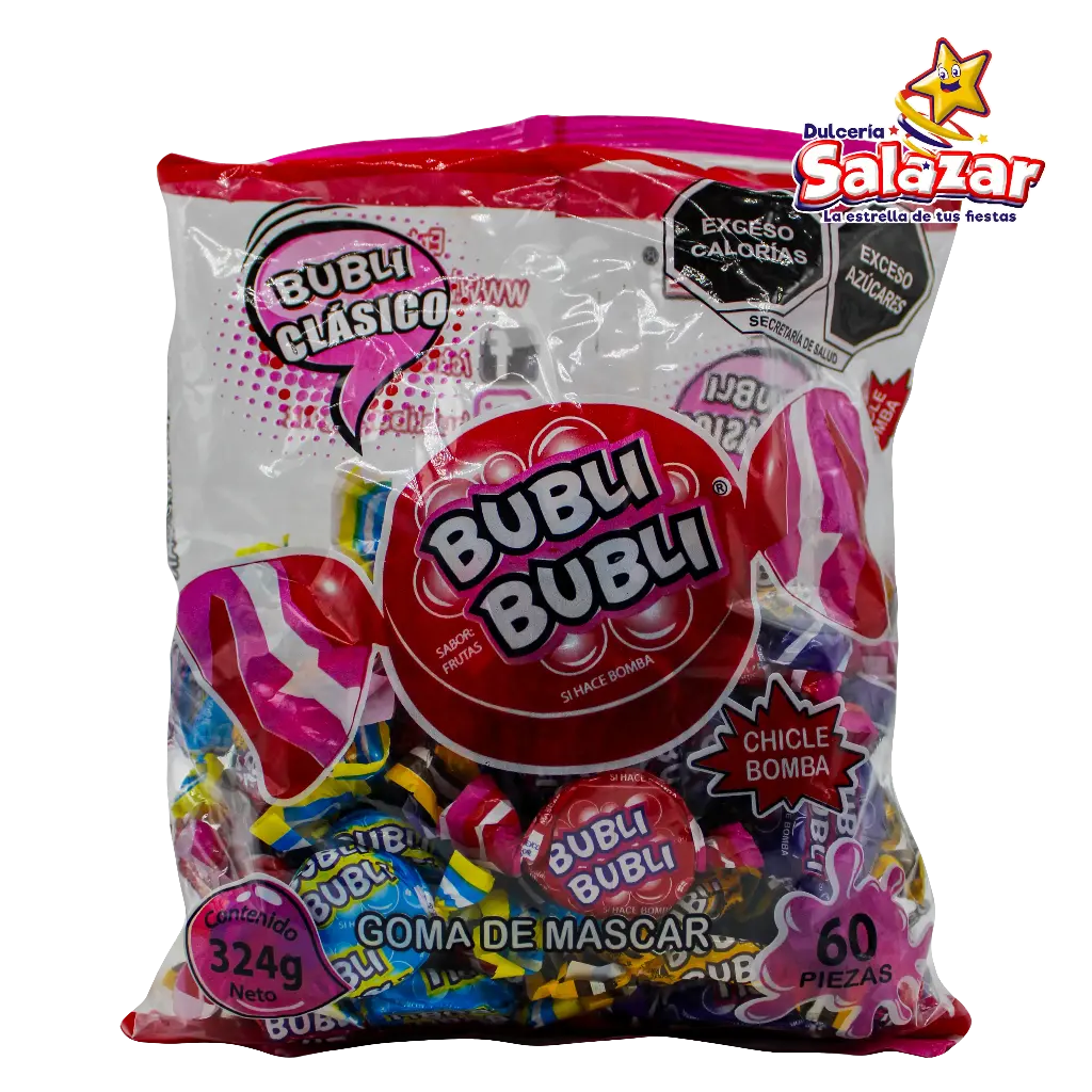 CHICLE BUBLI BUBLI CLASICO GOMEZ -B.324G- "C/30/60"