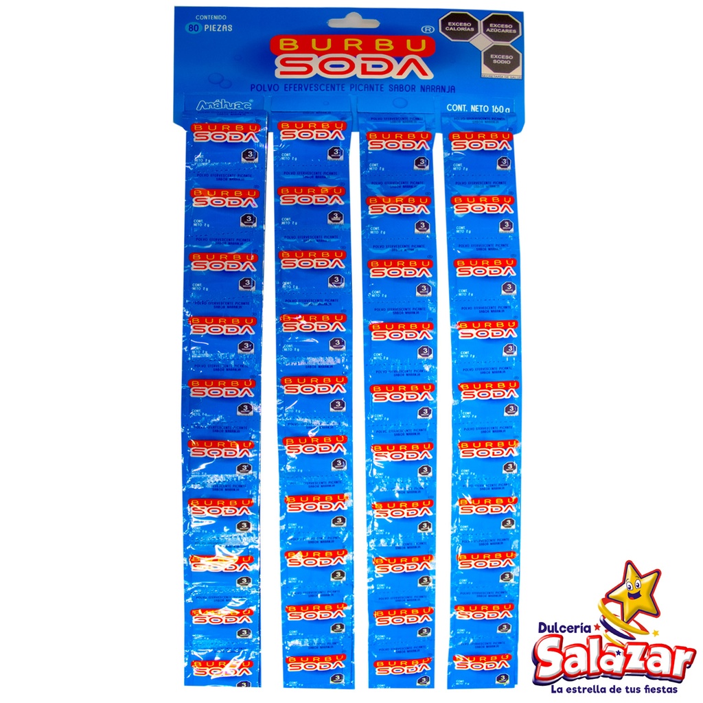 BURBUSODA CHICO SOLAPA ANAHUAC -T.160G- "C/30/80"