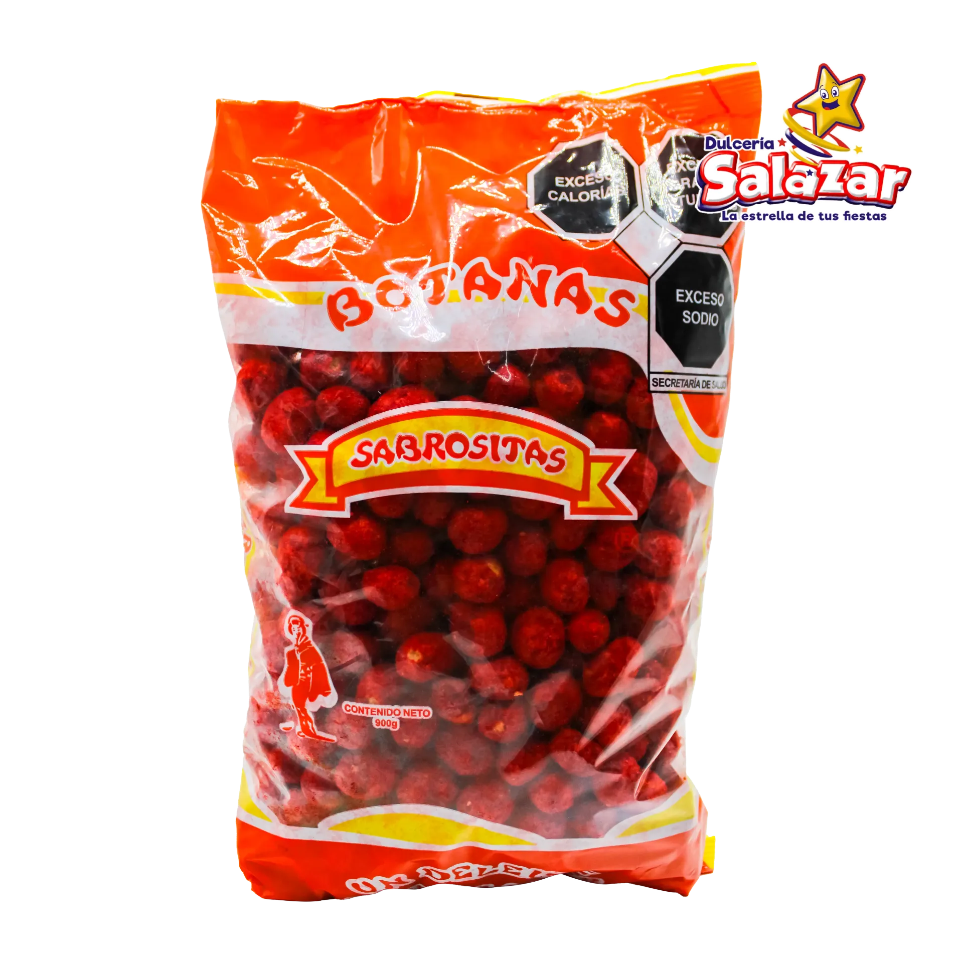 CACAHUATE CHILIO CRUNCH  SABROSITAS -B.900G- "C/30/1"