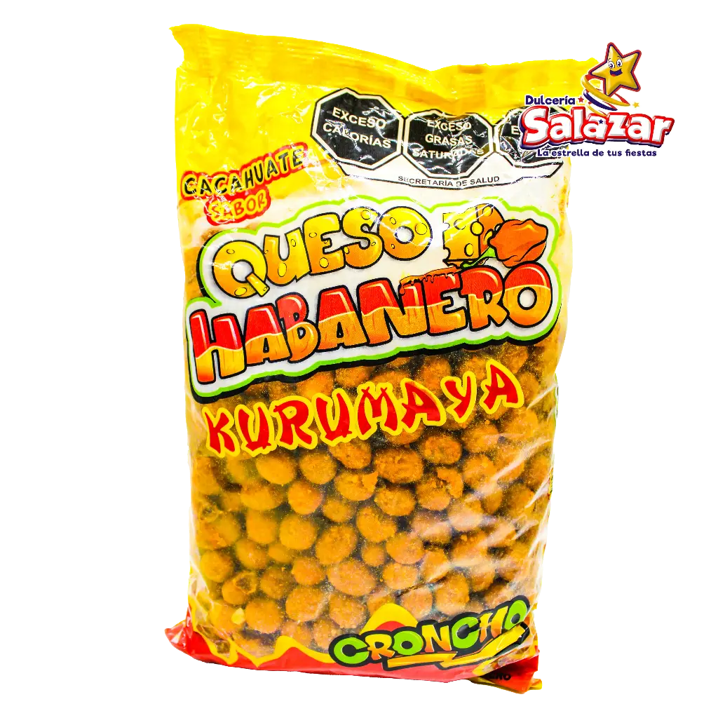 CACAHUATE CRUNCH QUESO HABANERO 900G KUR -B.900G- "C/20/1"