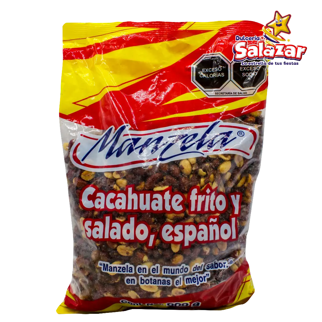 [MAN0032] CACAHUATE ESPAÑOL SALADO -B.900G- "C/20/1"