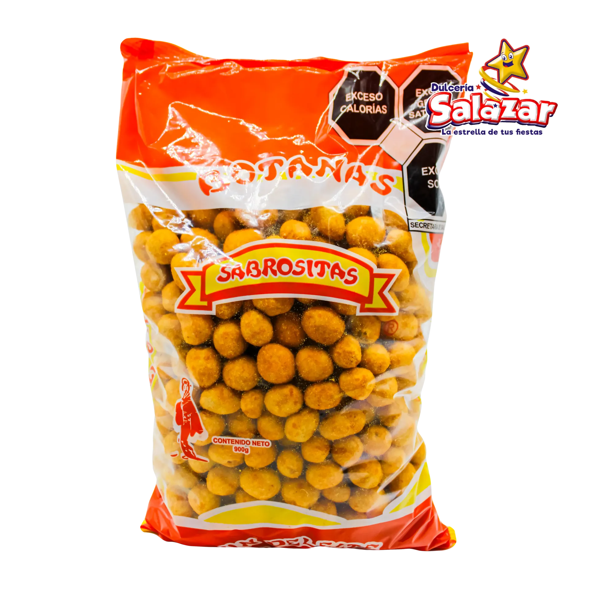 CACAHUATE HABANERO  SABROSITAS -B.900G- "C/30/1"