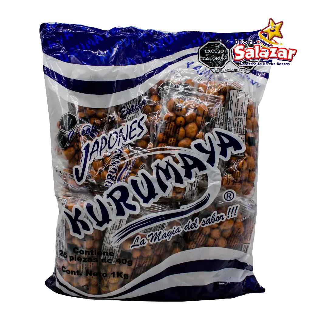 [KUR0033] CACAHUATE JAPONES 40G KURUMAYA -B.1KG- "C/20/25"
