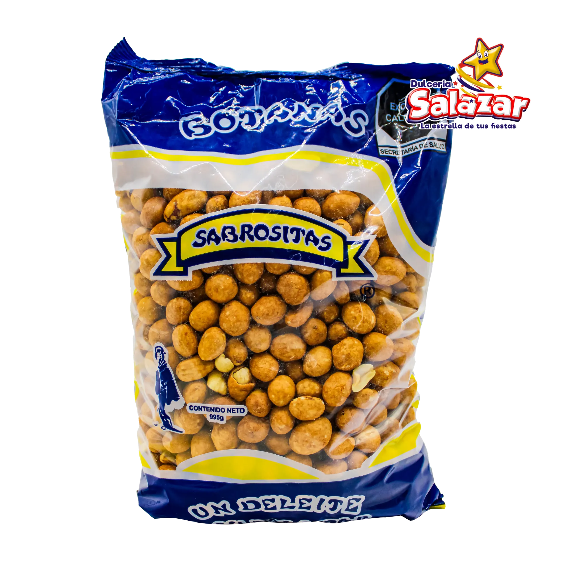 [BOT0011] CACAHUATE JAPONES SABROSITAS -B.995G- "C/36/1"