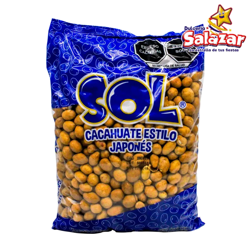CACAHUATE JAPONES SOL -B.1KG- "C/28/1KG"