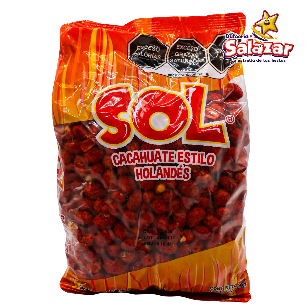 [SOL0039] CACAHUATE JAPONES SOL CRUJIENTE -B.700GR- "C/45/700GR"
