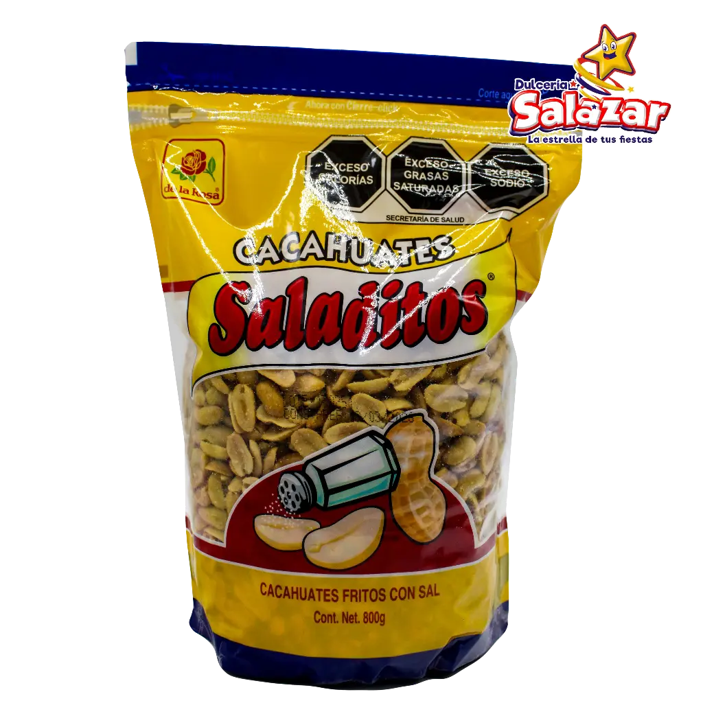 CACAHUATE SALADITO DLR -B.800GR- "C/12/800"