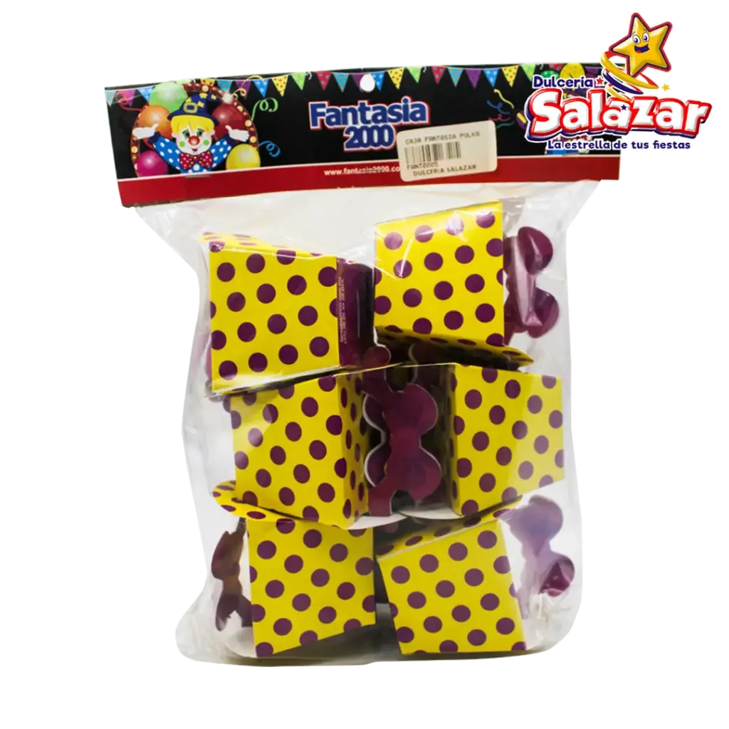 CAJA FANTASIA POLKA DOT -B.10PZA- "C/1/1"
