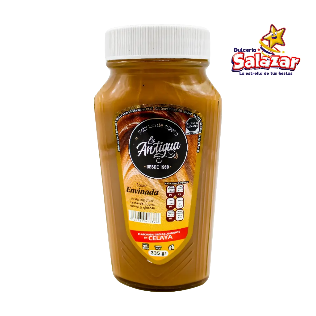 CAJETA LA ANTIGUA SURTIDA -BOT.380G- "C/24/1"