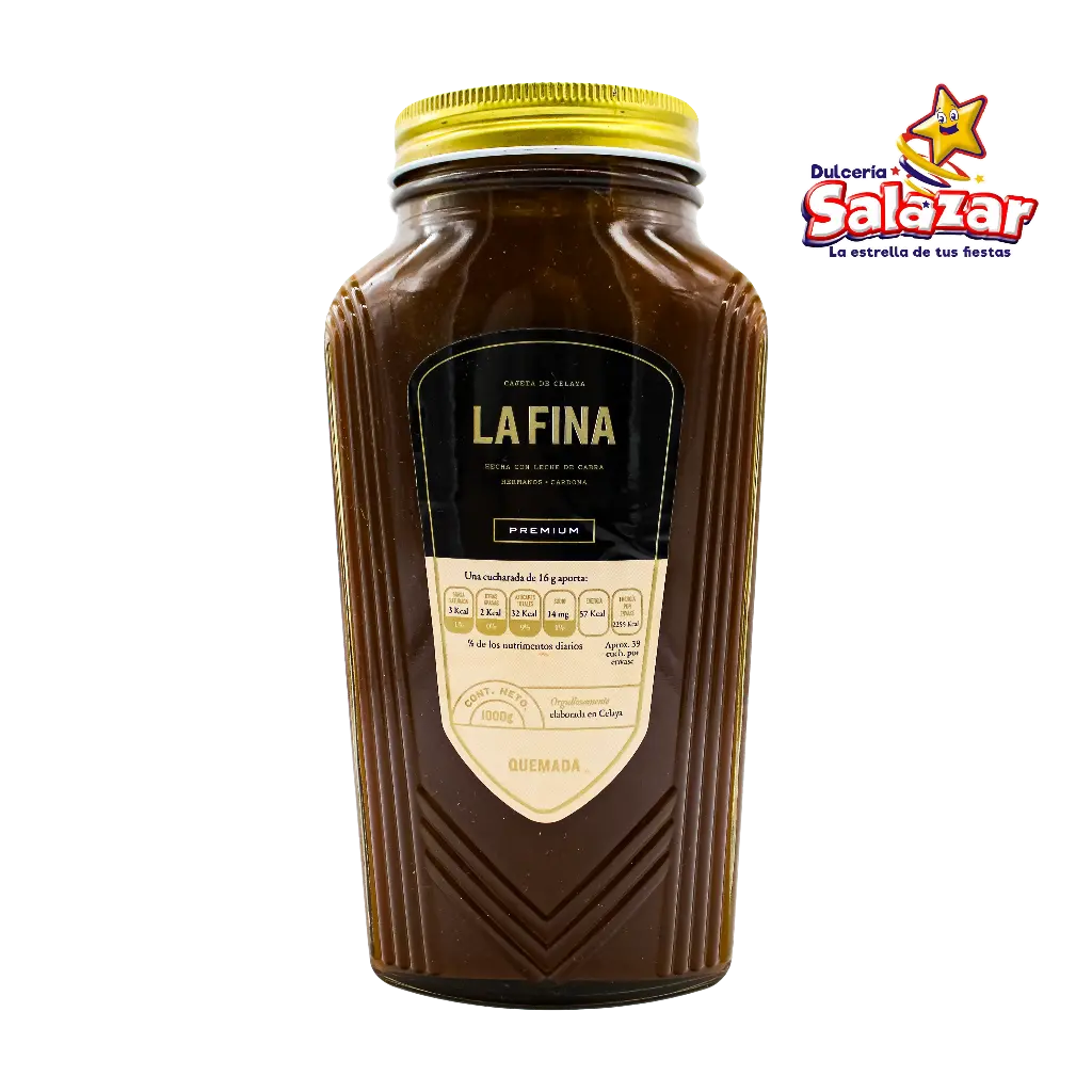 CAJETA LA FINA -BOT.1KG- "C/12/1"