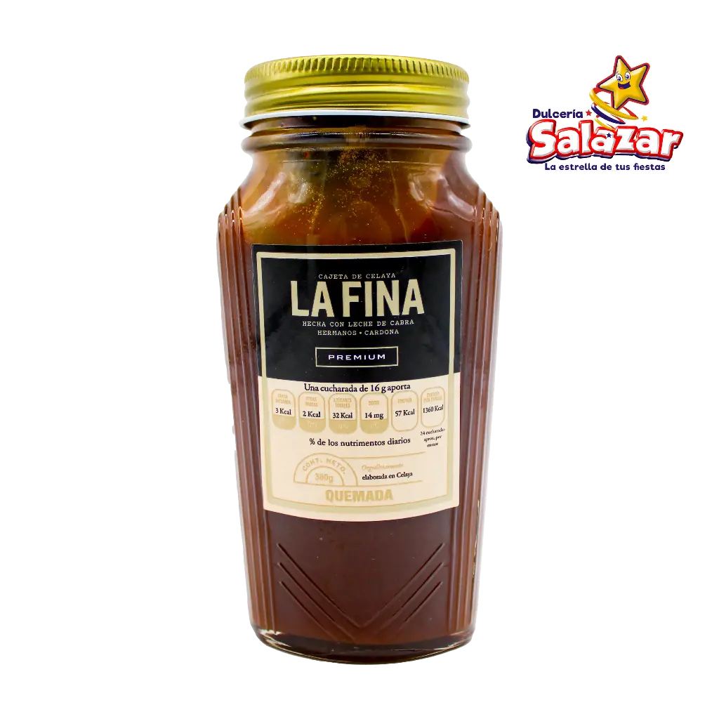 CAJETA LA FINA -BOT.380G- "C/24/1"