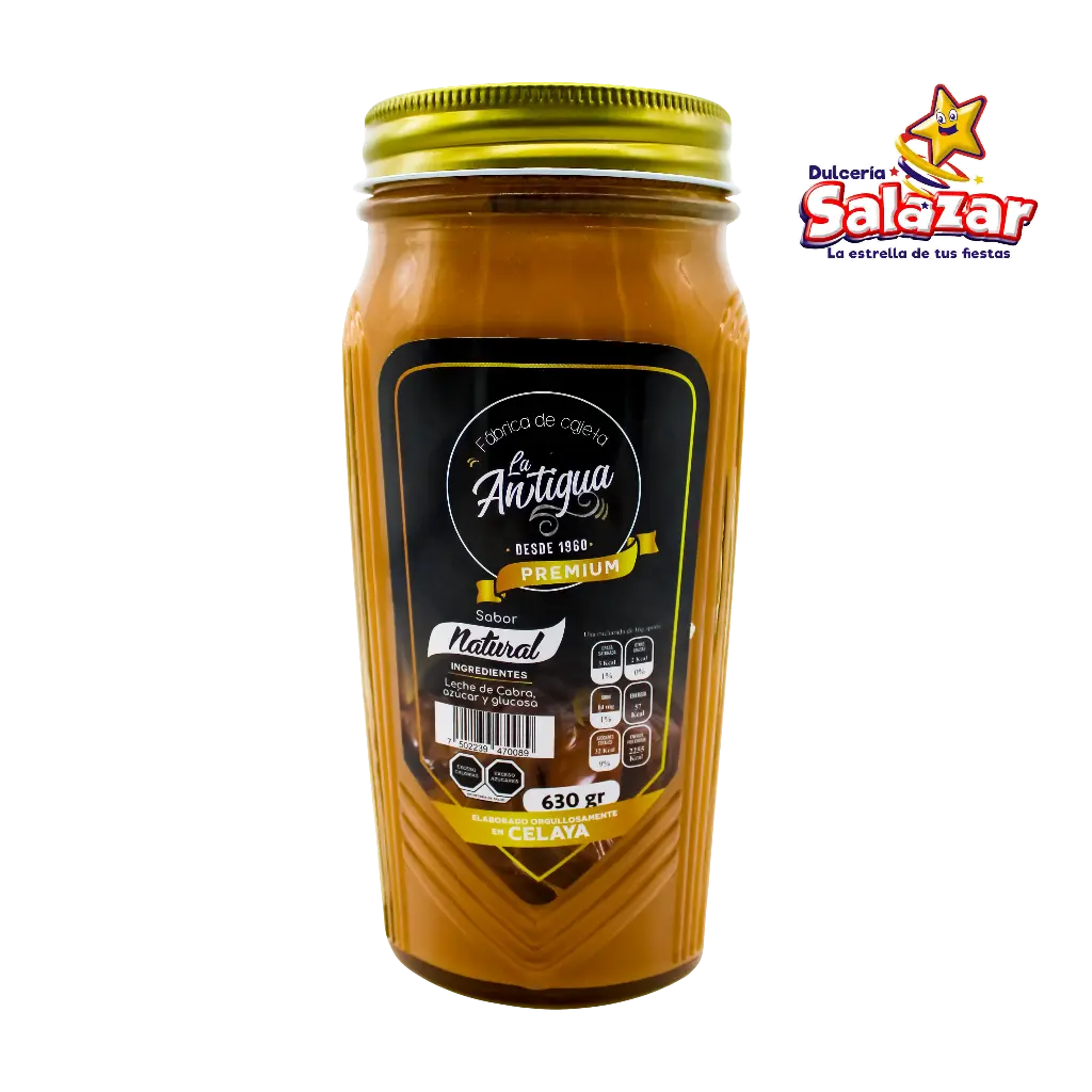 [ANT0005] CAJETA PREMIUM LA ANTIGUA SURTIDA -BOT.630G- "C/16/1"