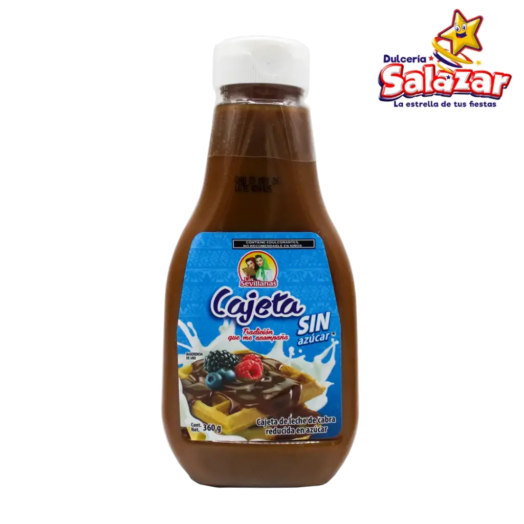 [MED0024] CAJETA SUGAR FREE SEVILLANAS -B.360G- "C/24/1"