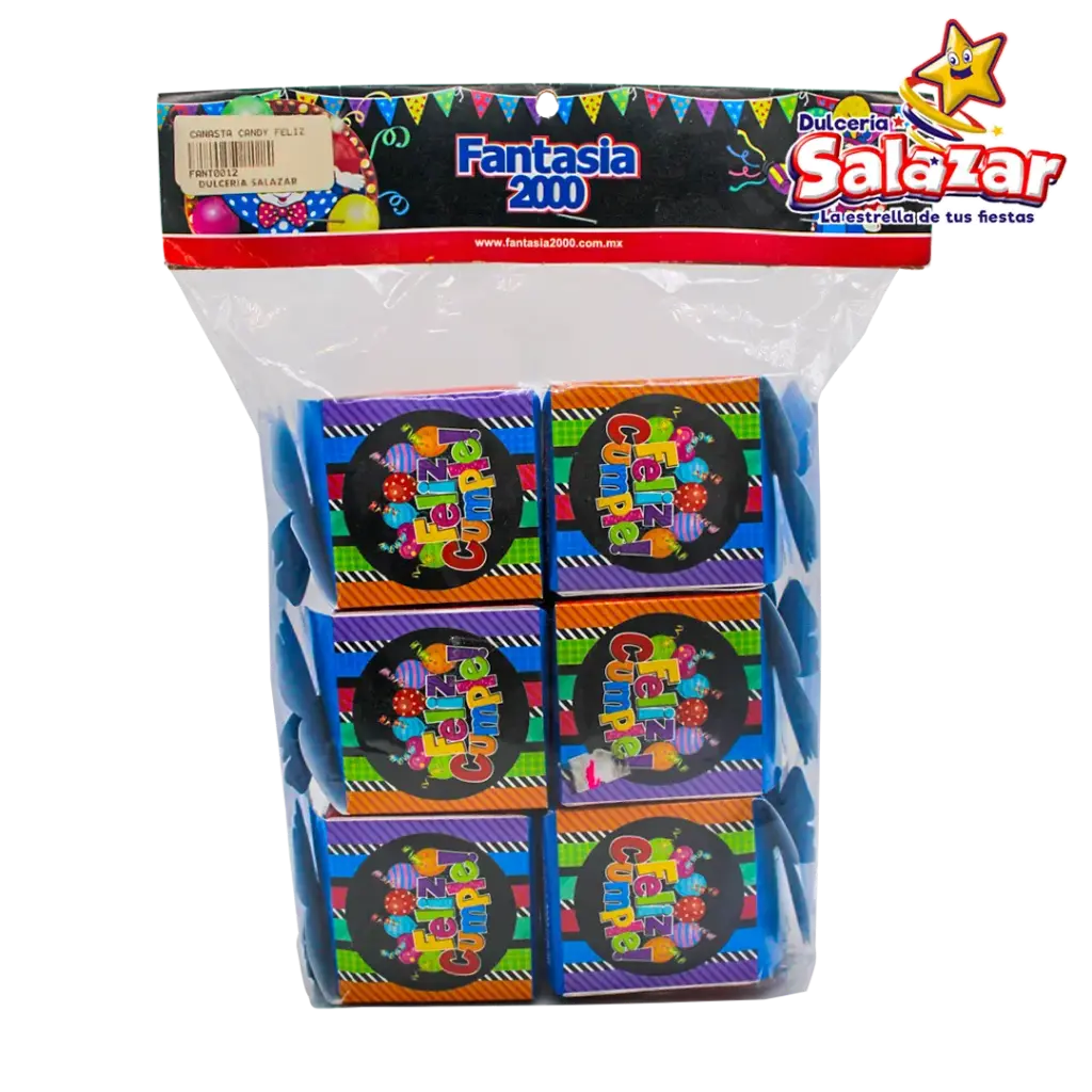 CANASTA CANDY FELIZ CUMPLEAÑOS "C/10/1"