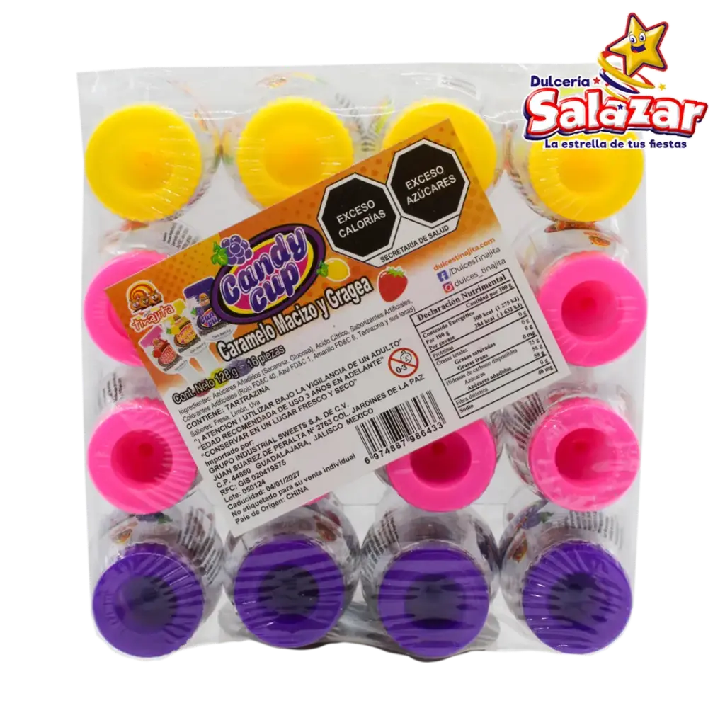 CANDY CUP TINAJITA -D.128GR- "C/30/16"