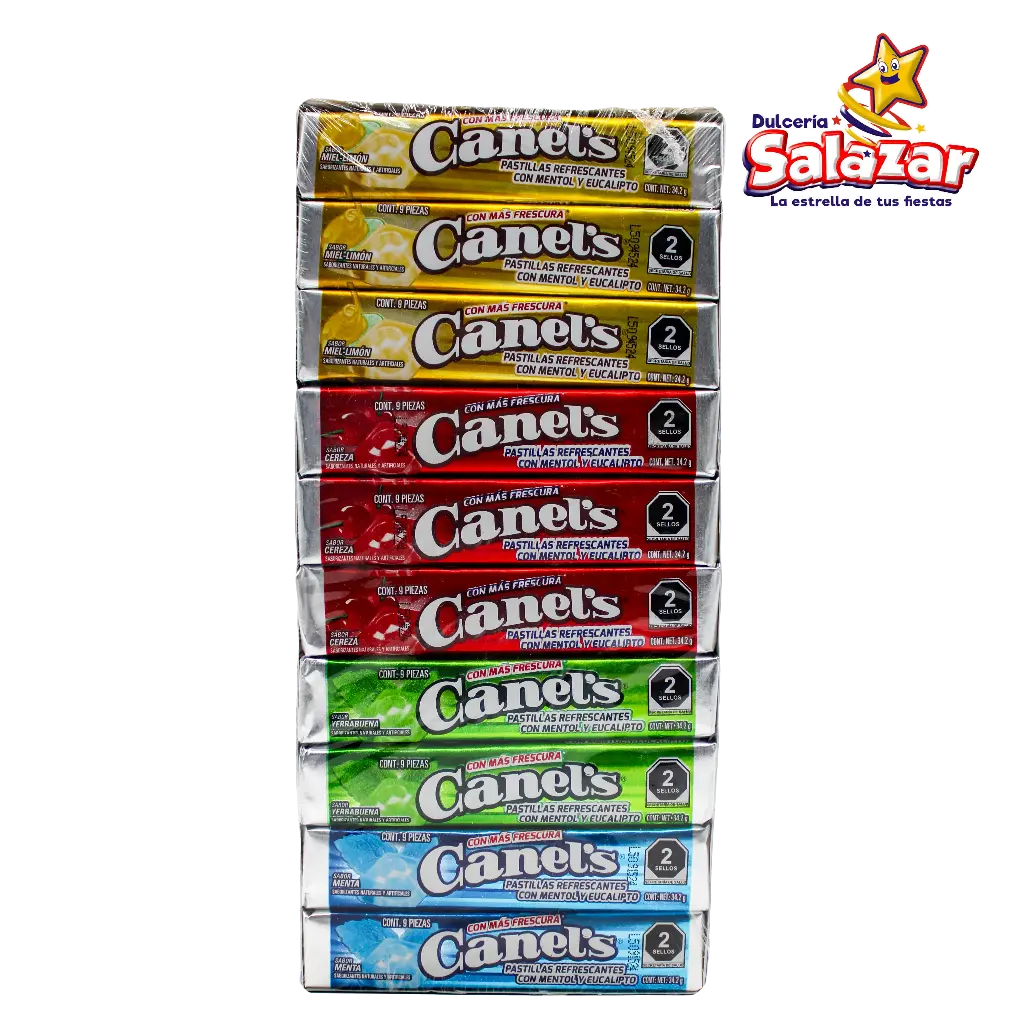 [CAN0007] TUBO PASTILLA DISPLAY CANELS -D.684G- "C/30/20"