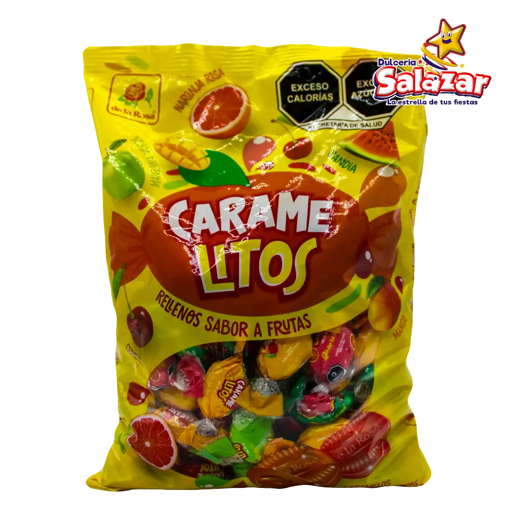 CARAMELITOS SABORES SURTIDOS DLR -B.500G- "C/24/500"