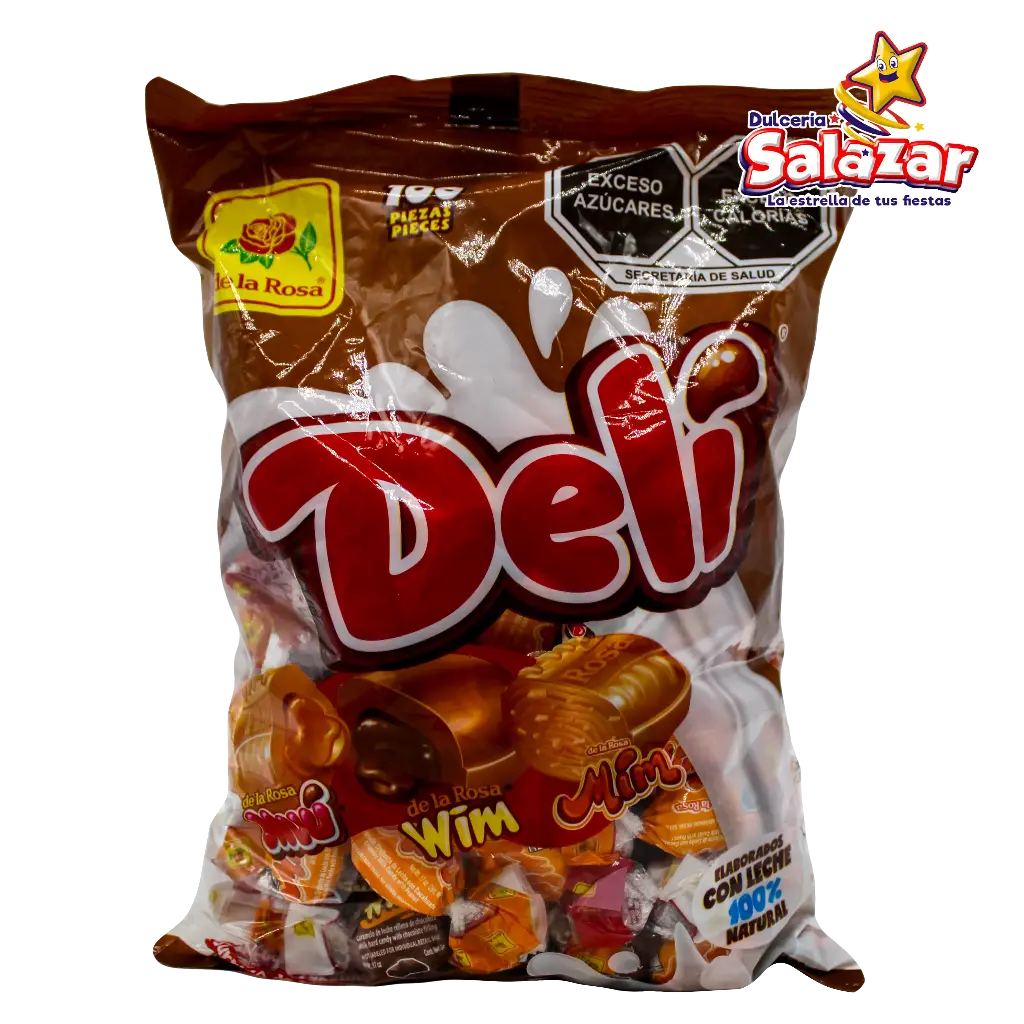 [ROS0162] CARAMELO DELI DE LA ROSA -B.500GR- "C/24/100"