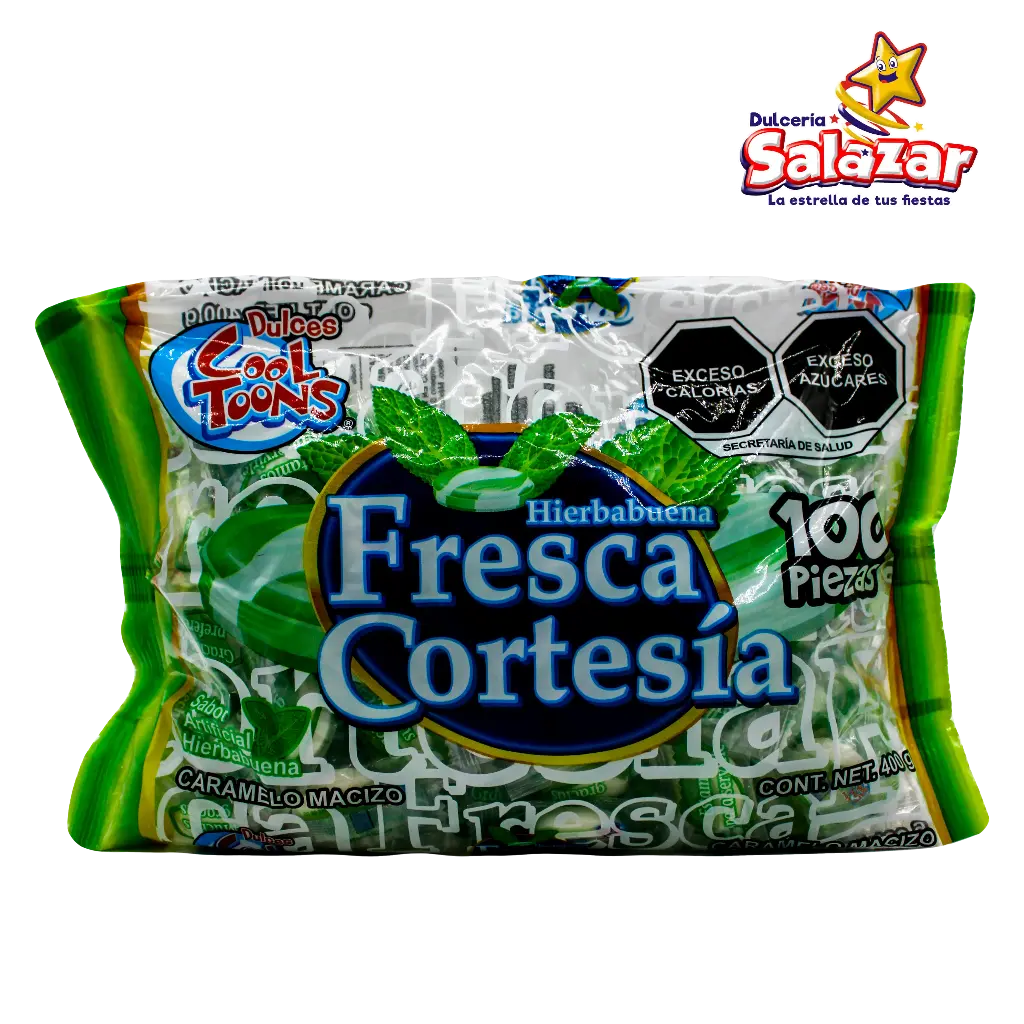 CARAMELO YERBABUENA FRESCA -B.4OOG- "C/24/100"