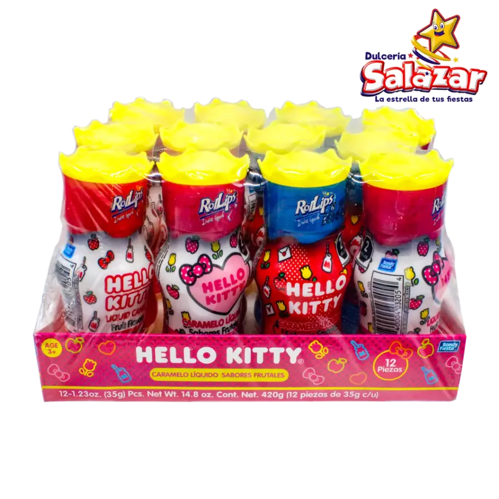 [BON0416] CARAMELO LIQUIDO LIP GLOSS HELLO KITTY -D.420G PZA -"C/24/12"