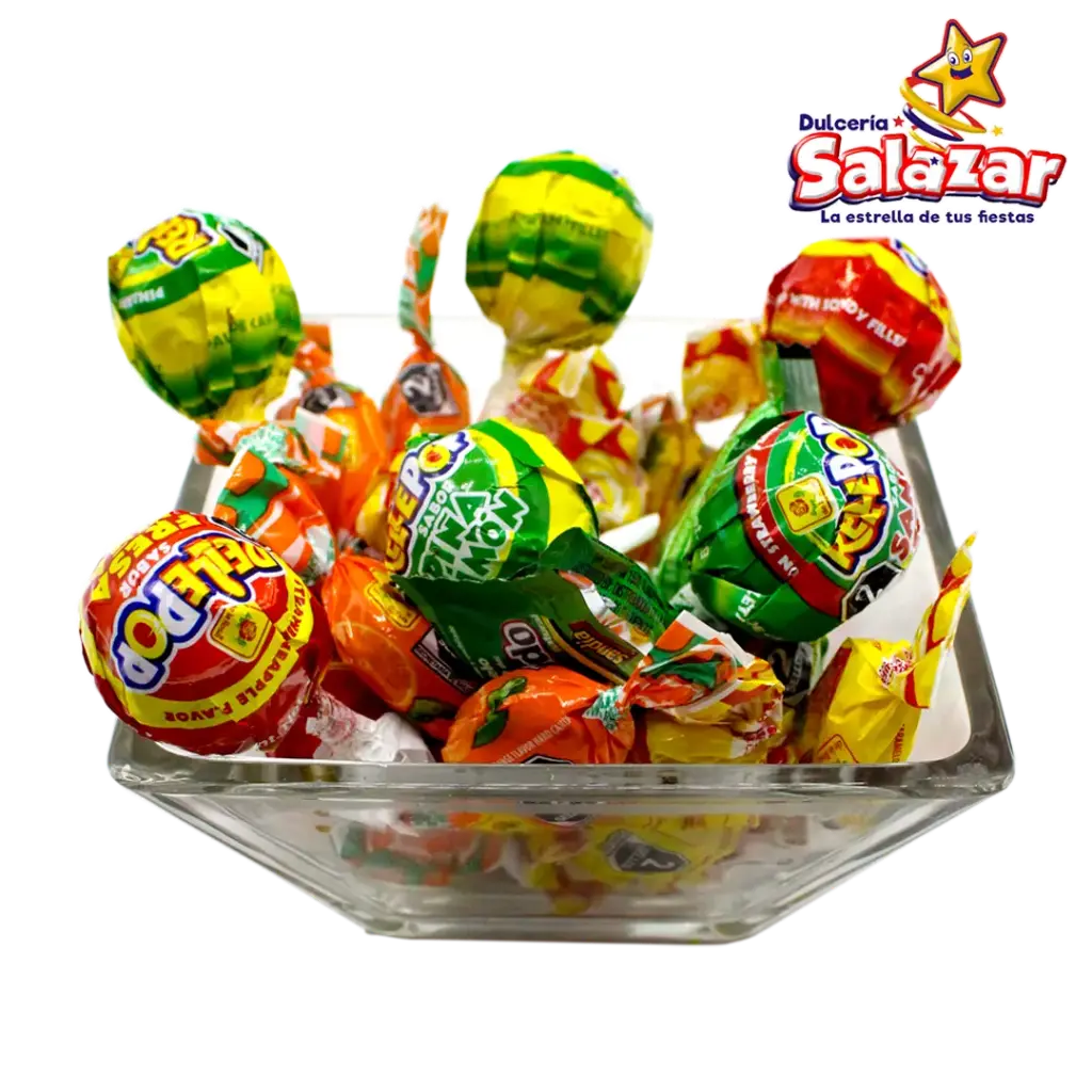 CARAMELOS Y PALETAS SURTIDO DLR X KILO A "C/18/1"