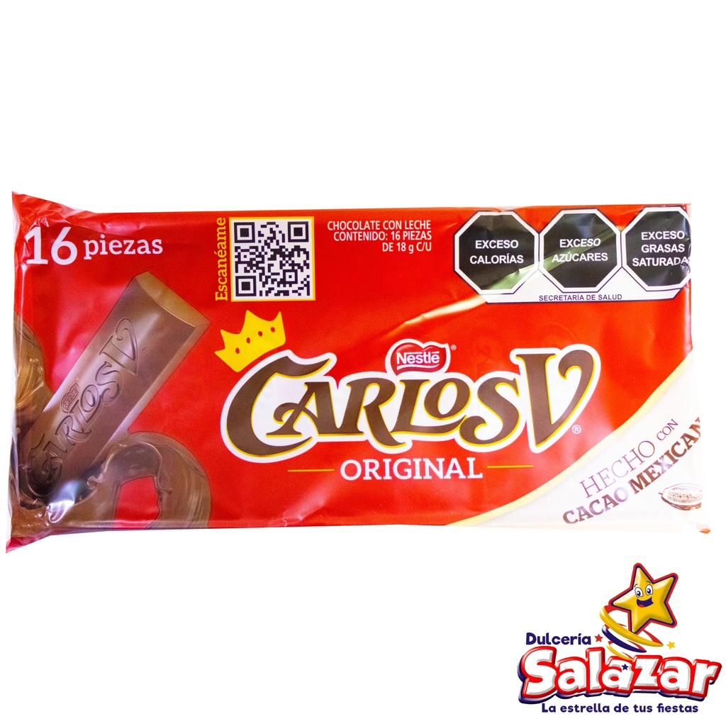 CARLOS V SUIZO NESTLE -D.288G- "C/28/16"