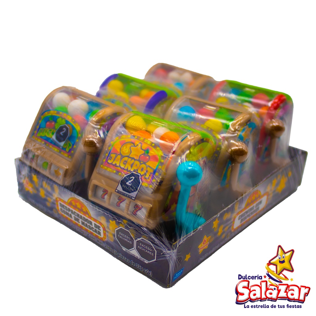 CASINO GUM MACHINE BONDY 6PZ -D.210G- "C/12/6"