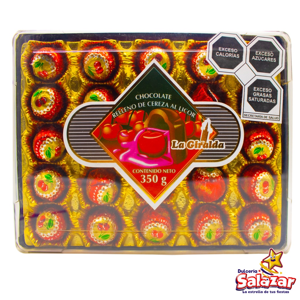 [GIR0021] CEREZA RECTANGULAR LA GIRALDA -E.350G- "C/12/1"