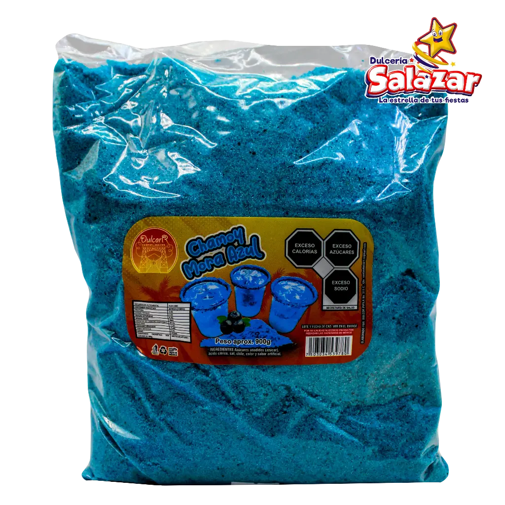[CRA0024] CHAMOY MORA AZUL DULCOR -B.900G- "C/25/1"