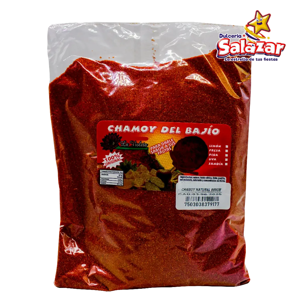 [VIO0092] CHAMOY POLVO VIOLETA -B.900G- "C/30/1"