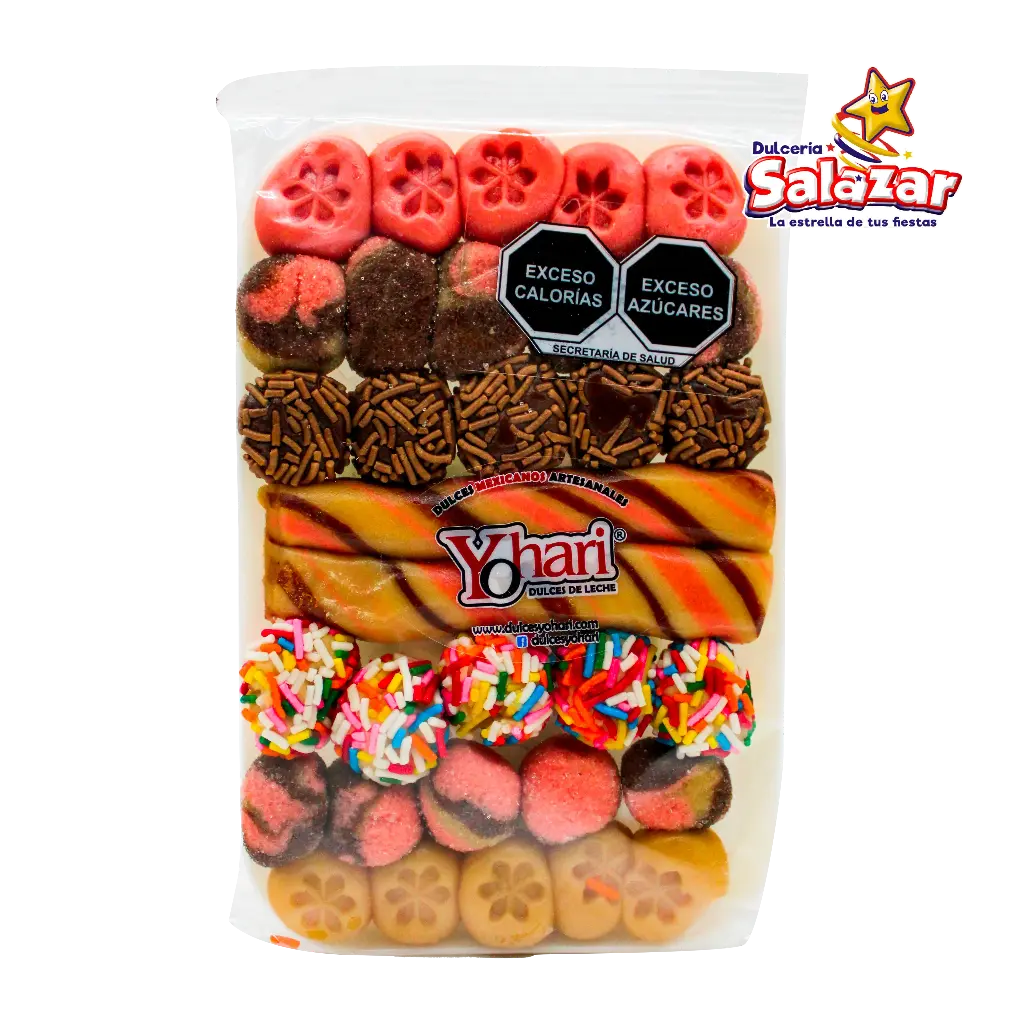 [YOHA0011] CHAROLA JAMONCILLO SURTIDO YOHARI -E.250G- "C/35/32"