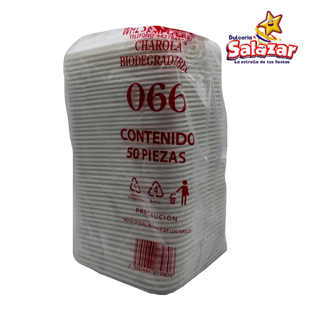 CHAROLA TERMICA WHL  #066 "B/10/50"