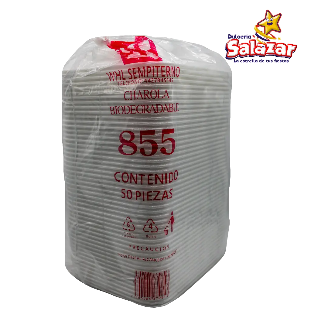 CHAROLA TERMICA WHL #855 "B/10/50"