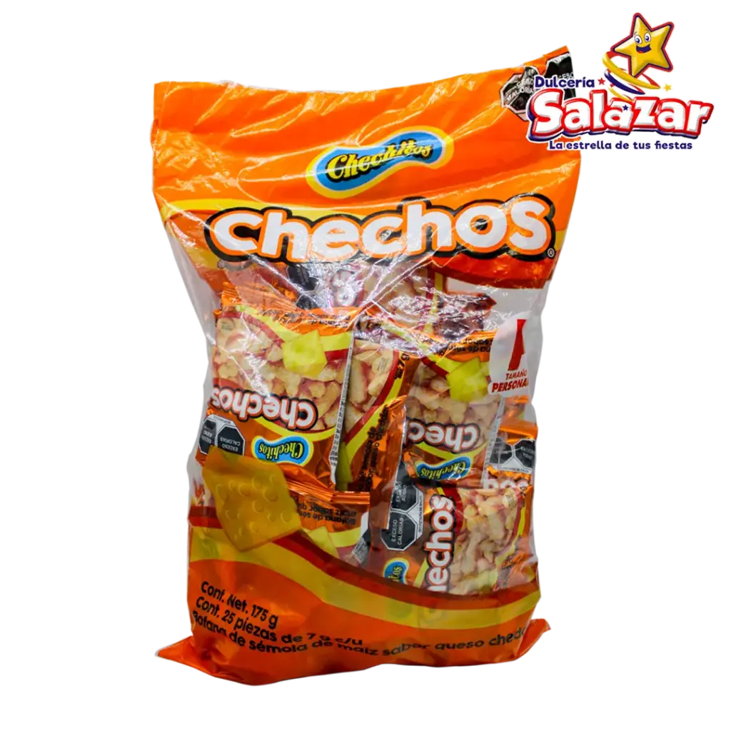 CHECHITOS CHECHOS QUESO PERSONAL GONAC -B.200G- "C/10/25"