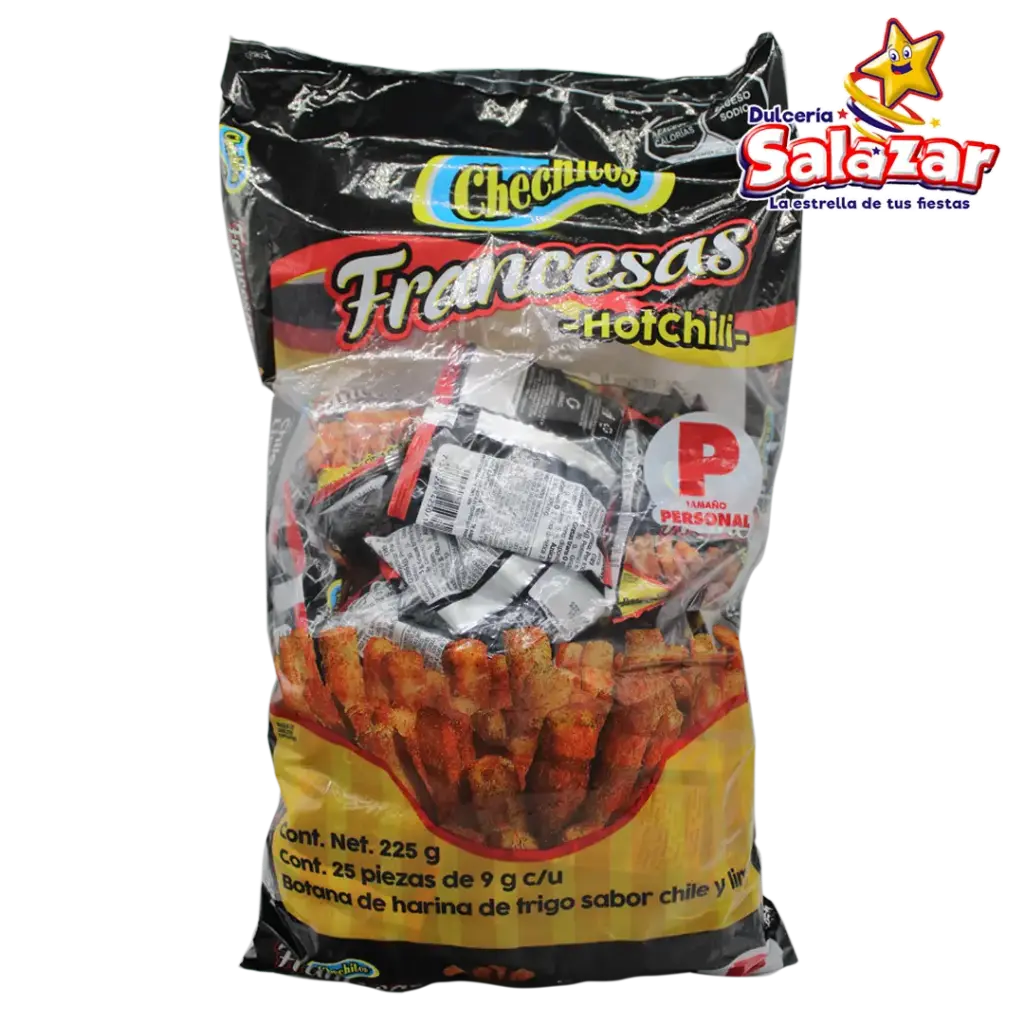 CHECHITOS FRANCESAS HOT CHILI PERSONAL GONAC -B.225G- "C/10/25"