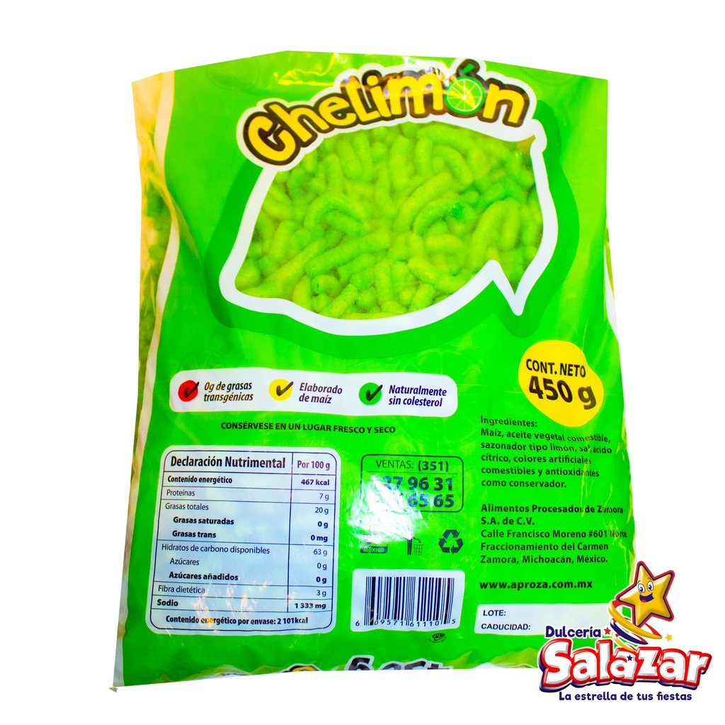 [APR0043] CHETO LIMON APROZA -B.450G- "C/20/1"