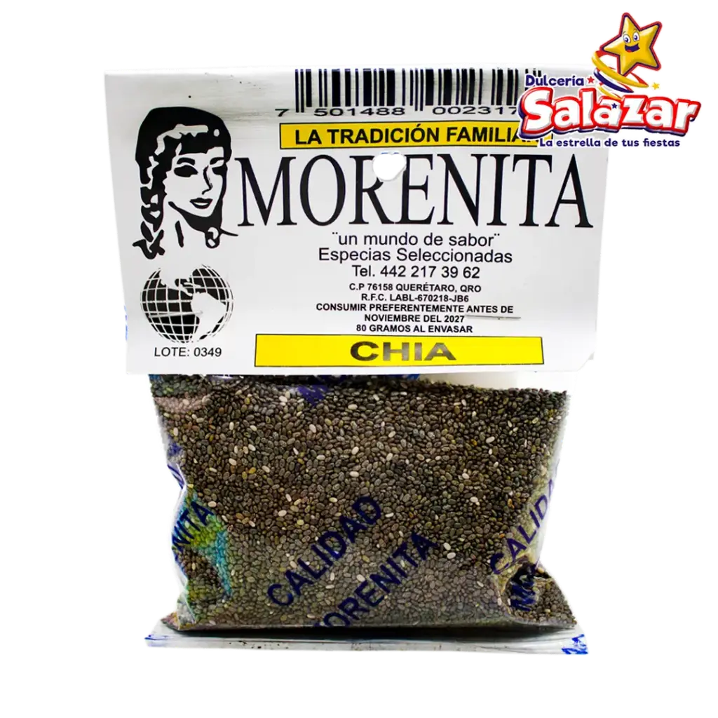 [MOR0030] CHIA 80 GRAMOS 